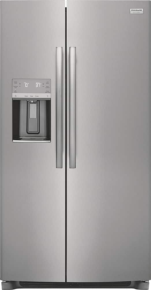 Frigidaire - Gallery 25.6 Cu. Ft. Side-by-Side Refrigerator - Smudge Proof Stainless Steel
