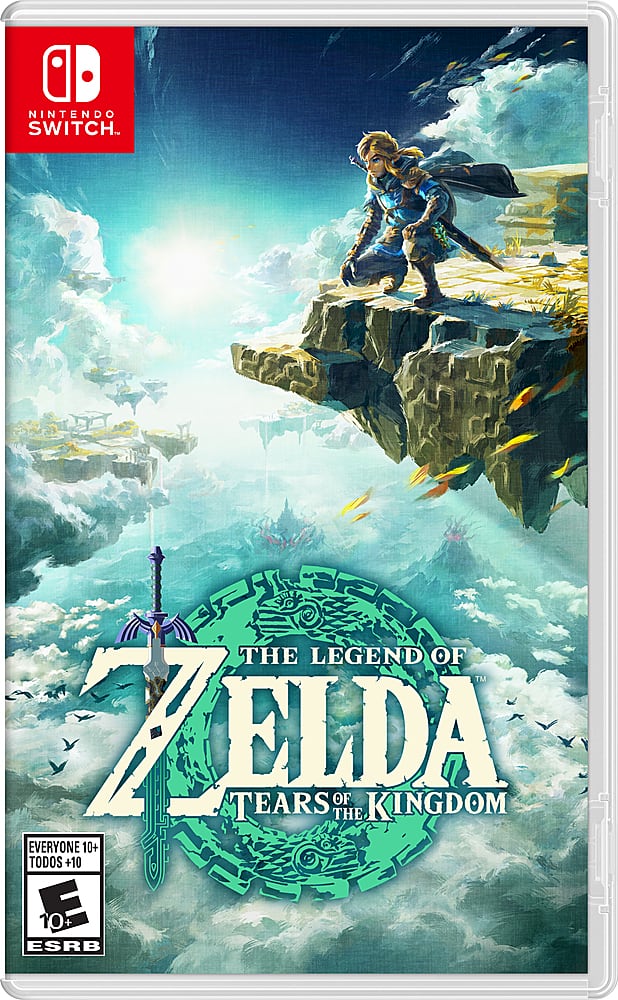 The Legend of Zelda Tears of the Kingdom Standard Edition - Nintendo Switch Nintendo Switch  OLED Model Nintendo Switch Lite