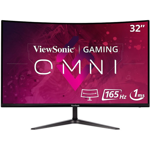 ViewSonic - OMNI VX3218-PC-MHD 31.5" LCD Curved FHD Adaptive Sync Gaming Monitor (DisplayPort HDMI) - Black