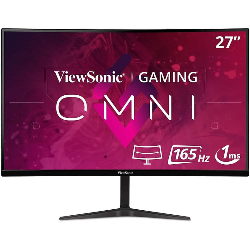 ViewSonic - VX2718-PC-MHD 27" LCD Curved FHD Adaptive Sync Gaming Monitor (DisplayPort and HDMI) - Black