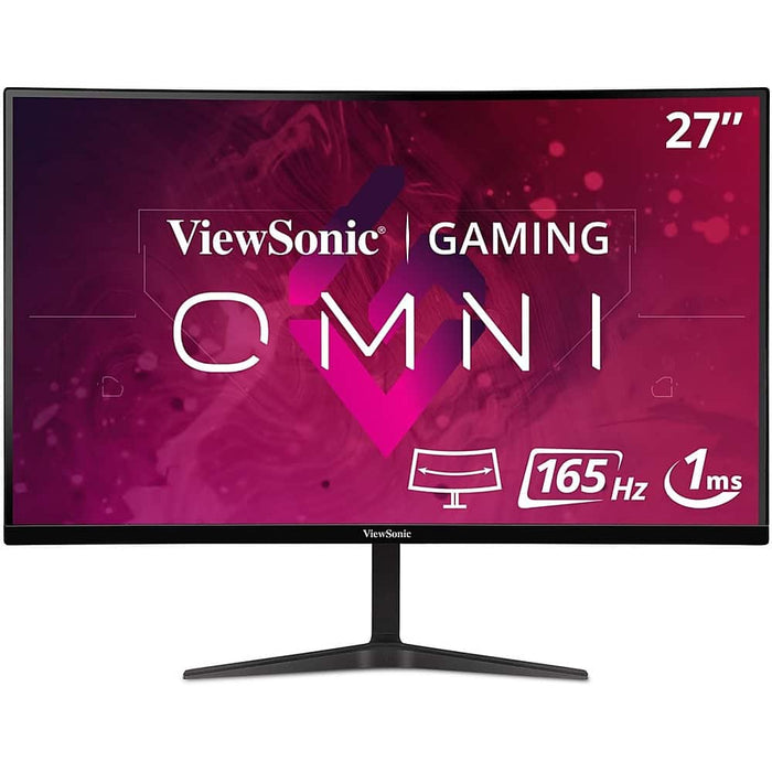 ViewSonic OMNI VX2718-PC-MHD - LED monitor - curved - Full HD (1080p) - 27"