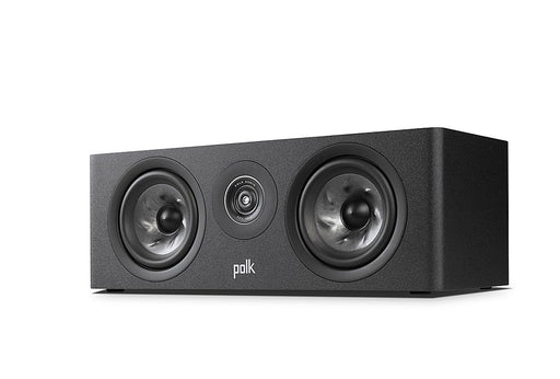 Polk Audio - Polk Reserve Series R300 Compact Center Channel Speaker New 1" Pinnacle Ring Tweeter  Dual 5.25" Turbine Cone Woofers - Black