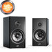 Polk Audio - Polk Reserve R200 Bookshelf Speaker 1" Pinnacle Ring Tweeter  6.5" Turbine Cone Woofer (Pair) - Black