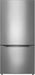 Insignia - 18.6 Cu. Ft. Bottom Freezer Refrigerator - Stainless Steel