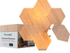 Nanoleaf - Elements Hexagons Smarter Kit (7 Panels) - Wood Look