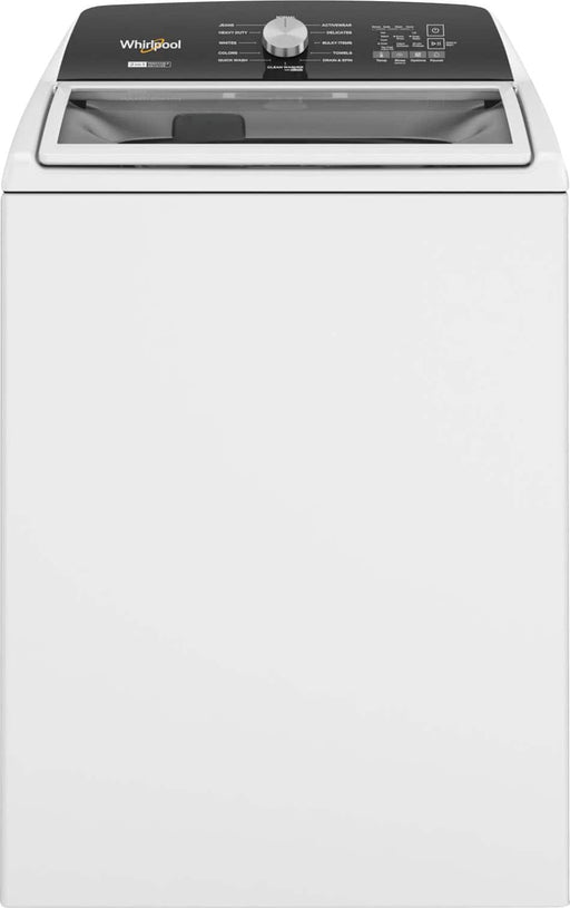 Whirlpool - 4.7-4.8 Cu. Ft. Top Load Washer with 2 in 1 Removable Agitator - White