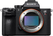 Sony - Alpha 7R IV Full-frame Mirrorless Interchangeable Lens 61 MP Camera - Body Only - Black