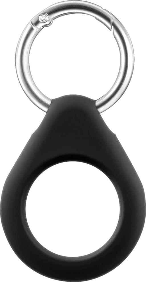 Insignia - Key Ring Case for Apple AirTag - Black