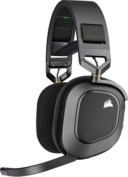 CORSAIR - HS80 RGB Wireless Gaming Headset for PC Mac PS5 PS4 - Carbon