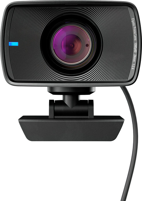 Elgato - Facecam Full HD 1080 Webcam for Video Conferencing Gaming and Streaming - Black