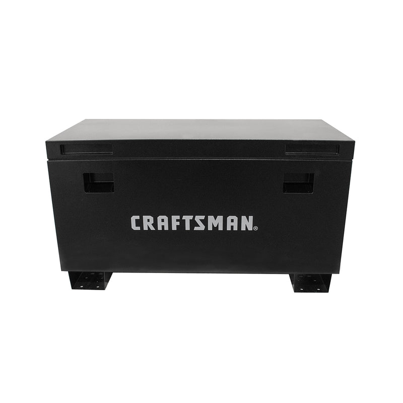 CRAFTSMAN Craftsman 44.88-in W x 23.03-in L x 24.8-in H Black Steel Jobsite Box