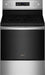 Whirlpool - 5.3 Cu. Ft. Freestanding Electric Convection Range with Air Fry - Stainless Steel