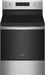 Whirlpool - 5.3 Cu. Ft. Freestanding Electric Convection Range with Air Fry - Stainless Steel