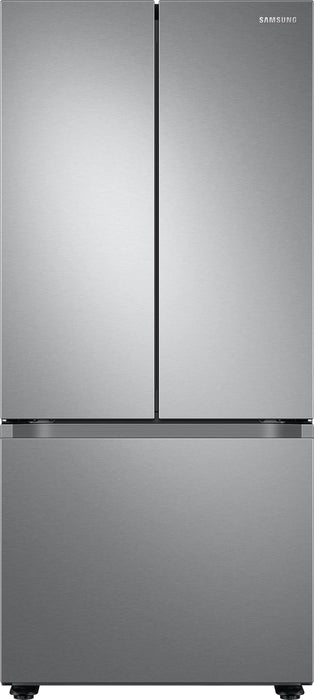 Samsung - 22 cu. ft. 3-Door French Door Smart Refrigerator with All-Around Cooling - Stainless Steel