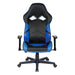 OSP Home Furnishings - Vapor Gaming Chair - Blue/Black