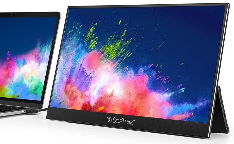 SideTrak - SideTrak Solo Pro 15.8" Freestanding Portable Monitor - Black