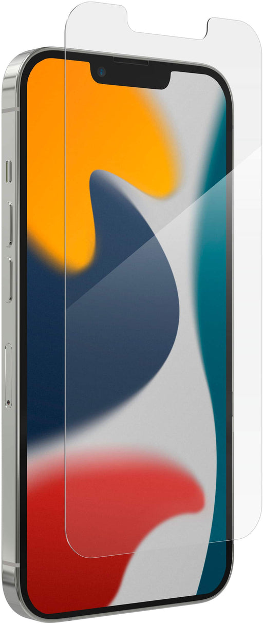 ZAGG - Glass+ Defense Screen Protector for Apple iPhone 17e 16e 14 13 Pro 13 - Clear