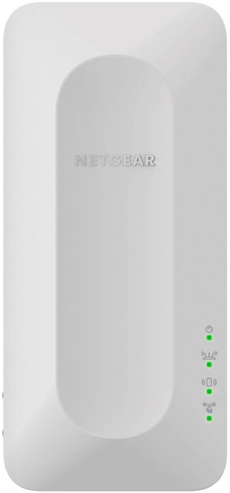 NETGEAR - EAX12 AX1600 WiFi 6 Mesh Wall Plug Range Extender - White