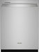 Whirlpool - 24" Top Control Built-In Dishwasher with Stainless Steel Tub Large Capacity with Tall Top Rack 50 dBA - Stainless Steel