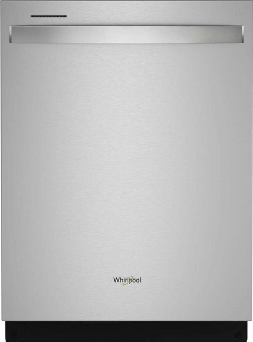 Whirlpool - 24" Top Control Built-In Stainless Steel Tub Dishwasher with Large Capacity Tall Top Rack and 50 dBA - Stainless Steel