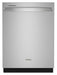 Whirlpool - 24" Top Control Built-In Dishwasher Stainless Steel Tub with 3rd Rack and 47 dBA - Stainless Steel