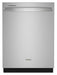 Whirlpool - 24" Top Control Built-In Stainless Steel Tub Dishwasher with 3rd Rack Large Capacity 47 dBA - Stainless Steel