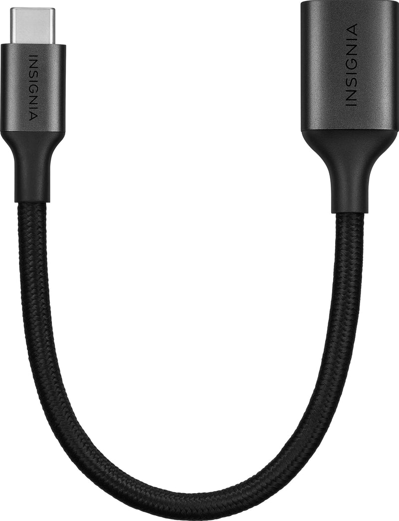 Insignia - USB-C to USB Adapter - Black