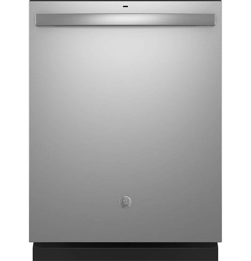 GE - 24" Top Control Built-In Plastic Tub Dishwasher with Sanitize Cycle and 52 dBA - Stainless Steel