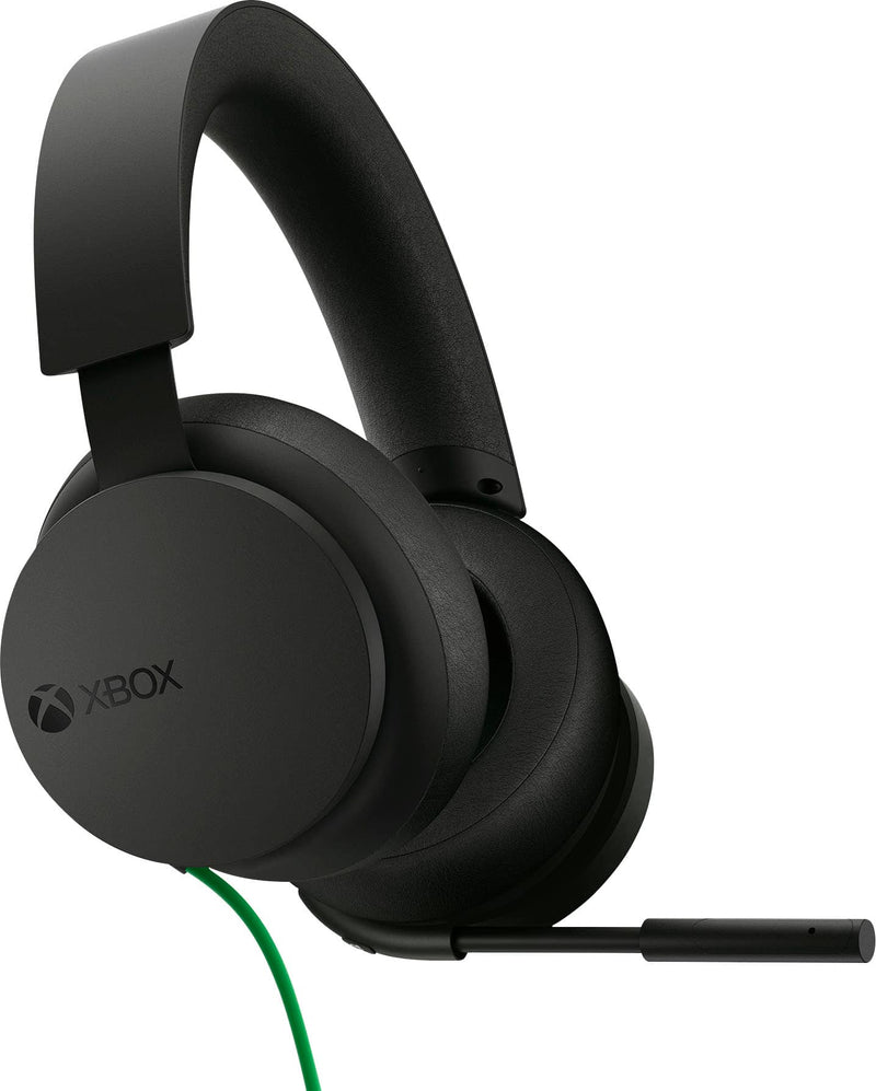 Microsoft - Xbox Stereo Gaming Over-the-Ear Headset for Xbox Series XS Xbox One and Windows - Black