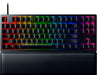 Razer - Huntsman V2 TKL Wired Optical Purple Clicky Switch Gaming Keyboard with Chroma RGB Backlighting - Black