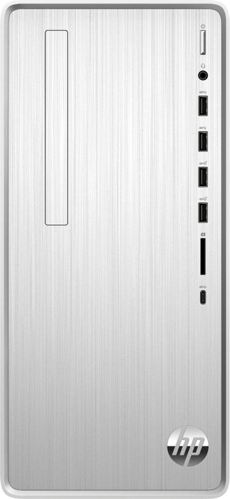 HP - Pavilion Desktop - AMD Ryzen 7 - 16GB Memory - 1TB SSD - Natural Silver