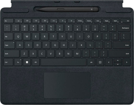 Microsoft - Surface Slim Pen 2 and Pro Signature Keyboard for Pro X 8 9 - Black