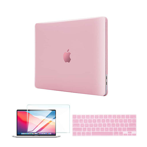 Techprotectus - macbook PRO 13" case for M1A2238A2289A2251 A2159A1989 A1706 A1708 M2 2022 A2338 - Pink