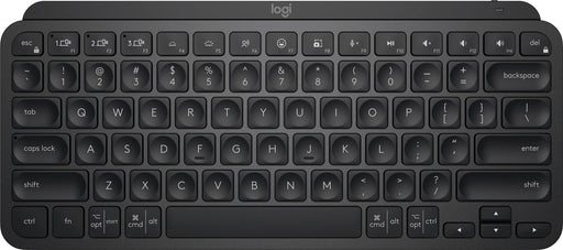 Logitech - MX Keys Mini TKL Wireless Bluetooth Scissor Keyboard with Backlit Keys - Black