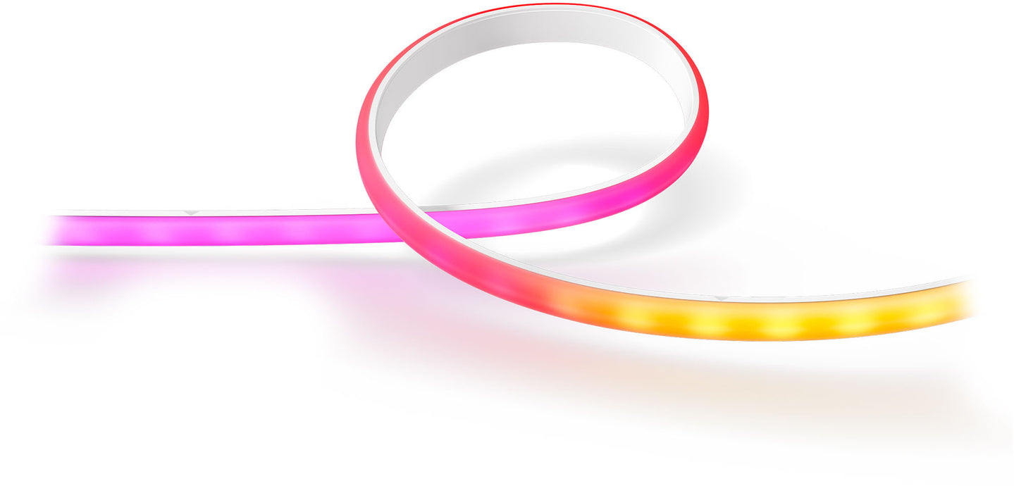 Philips - Hue Ambiance Gradient Bluetooth Lightstrip 80-inch Base Kit - Multi