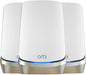 NETGEAR - Orbi 960 Series AXE11000 Quad-Band Mesh Wi-Fi 6E System (3-pack) - White