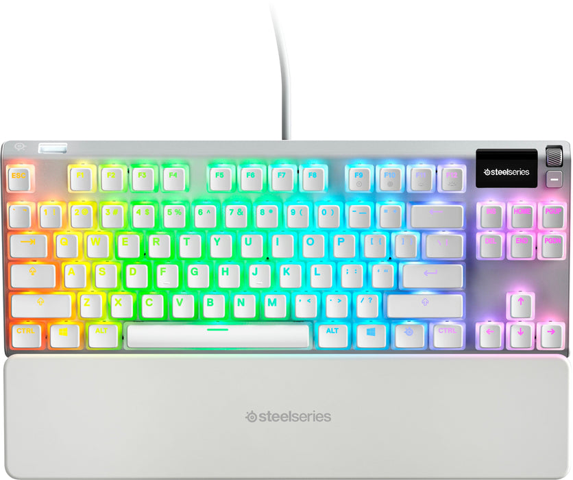 SteelSeries Apex 7 TKL Ghost - keyboard - with display - QWERTY - US