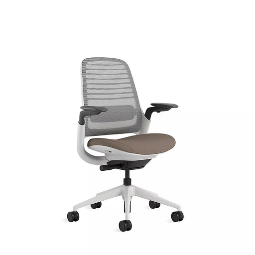 Steelcase - Series 1 Chair with Seagull Frame - Truffle