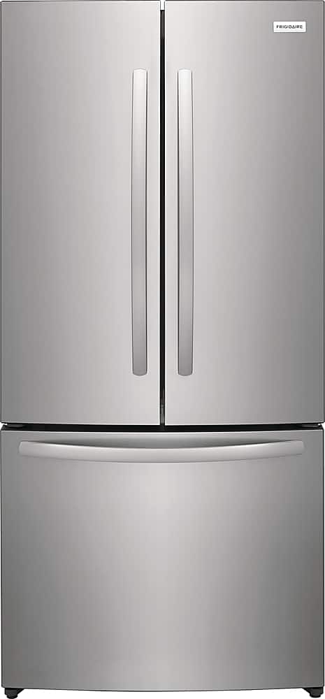 Frigidaire - 17.6 Cu. Ft. Counter-Depth French Door Refrigerator - Fingerprint-Resistant Stainless Steel Look
