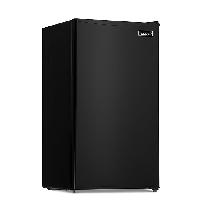 Newair 3.3 Cu. Ft. Compact Mini Refrigerator with Freezer Can Dispenser Crisper Drawer and Energy Star Certified - Black