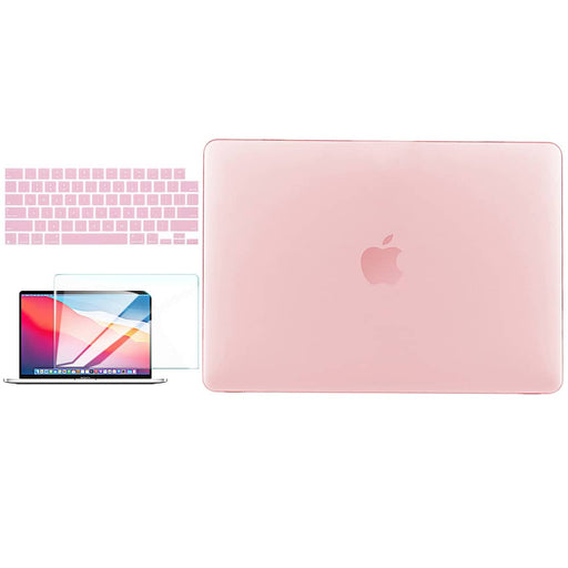 Techprotectus - ONLY for New MacBook Pro 16 Inch Case 2021-2024 with Touch ID (ModelA3403 A3186 A2991 A2780 A2485) - Pink