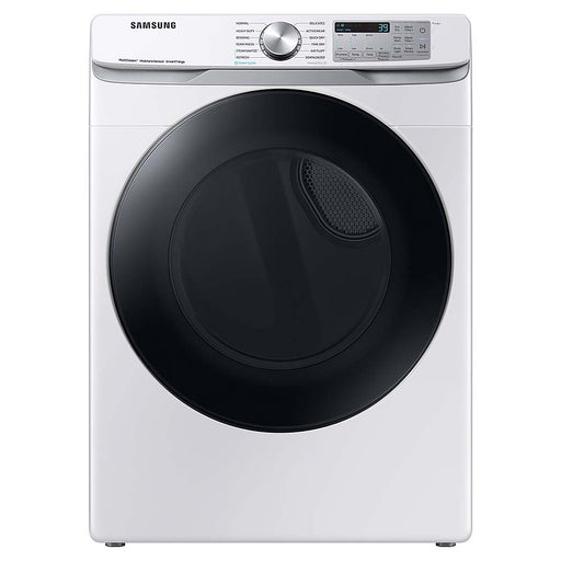 Samsung - 7.5 Cu. Ft. Stackable Smart Gas Dryer with Steam Sanitize+ - White