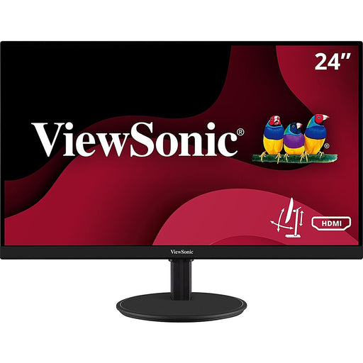 ViewSonic - VA2447-MHJ 23.8" LCD FHD Monitor (DisplayPort VGA HDMI) - Black