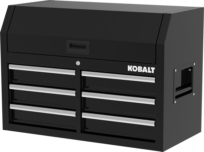 Kobalt 36-in W x 18-in H x 24.8-in D 6 -Drawer Steel Tool Chest ( Black )