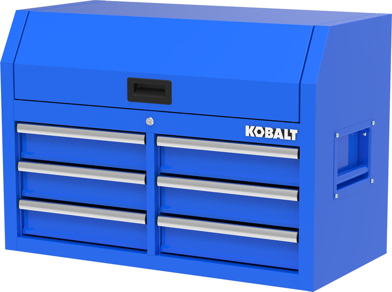 Kobalt 36-in W x 18-in H x 24.8-in D 6 -Drawer Steel Tool Chest ( Blue )