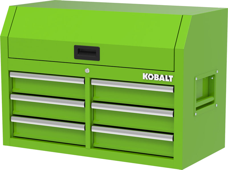 Kobalt 36-in W x 18-in H x 24.8-in D 6 -Drawer Steel Tool Chest ( Green )