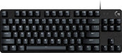 Logitech - G413 TKL SE Tenkeyless Wired Mechanical Tactile Switch Gaming Keyboard for Windows/Mac with Backlit Keys - Black