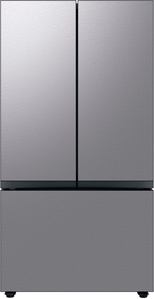 Samsung - BESPOKE 30 cu. ft. 3-Door French Door Smart Refrigerator with AutoFill Water Pitcher - Stainless Steel