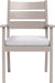 Yardbird - Eden Arm Outdoor Dining Chair - Silver