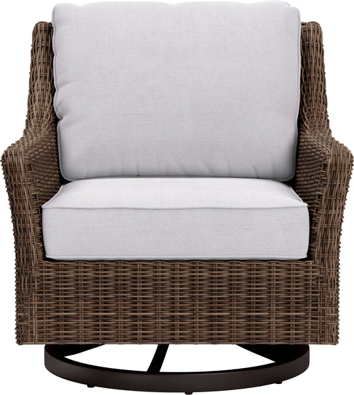 Yardbird - Harriet Outdoor Swivel Glider Chair - Silver